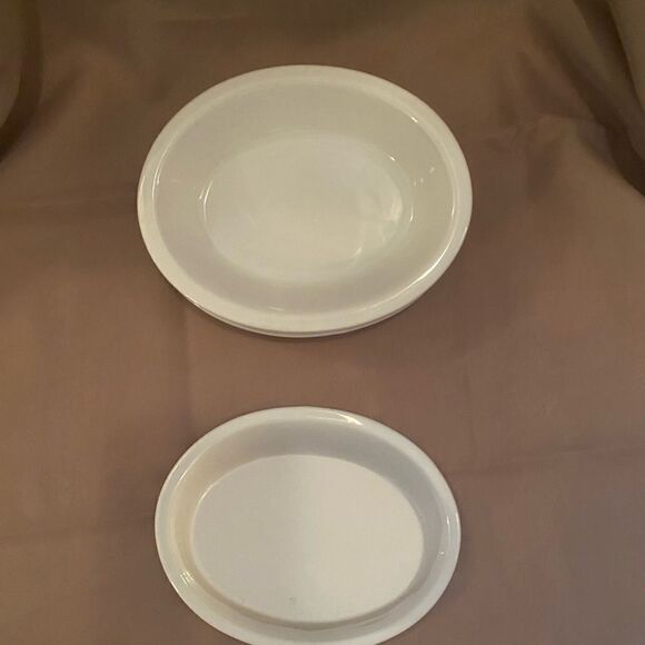 Oval Small Dish Set Of 4 Home Kitchen Dinnerwear - Picture 2 of 4